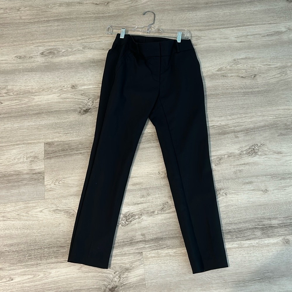 Modern Black Skinny Leg Dress Pants size 2